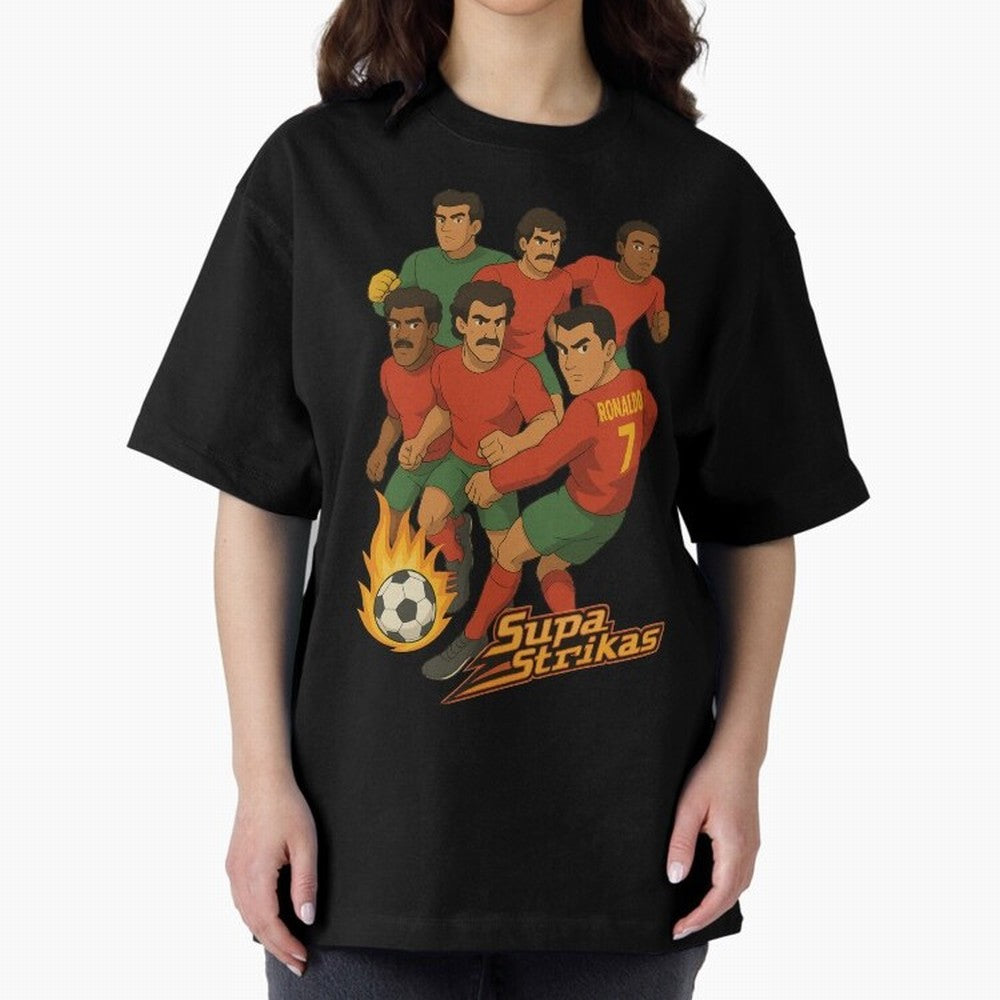Supastrikas Portugal Team Version Oversized T-Shirt Bring Legendary Rivalry Energy to Match Day Hype around FIFA World Cup 2026, Cristiano Ronaldo, England and Germany, Champion Mindset, Group Stage Buzz, Knockout Tension and Passionate Fan