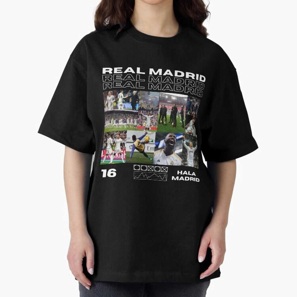 Real Madrid design Oversized T-Shirt Back Your Heroes with Global Football Passion for FIFA World Cup 2026, with Cristiano Ronaldo, Haaland and CR7, England, France and Netherlands, Tournament Hype, Historic Matchups, Family Viewing Parties and