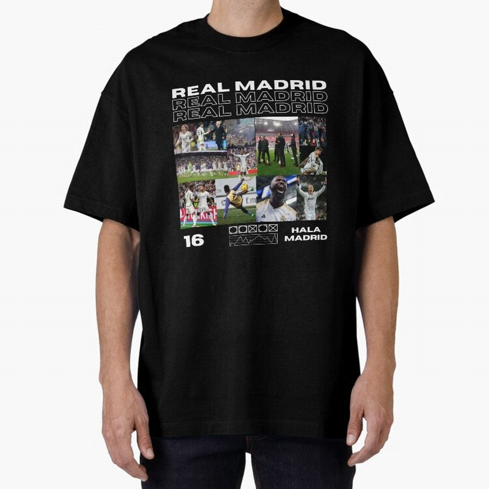 Real Madrid design Oversized T-Shirt Back Your Heroes with Global Football Passion for FIFA World Cup 2026, with Cristiano Ronaldo, Haaland and CR7, England, France and Netherlands, Tournament Hype, Historic Matchups, Family Viewing Parties and
