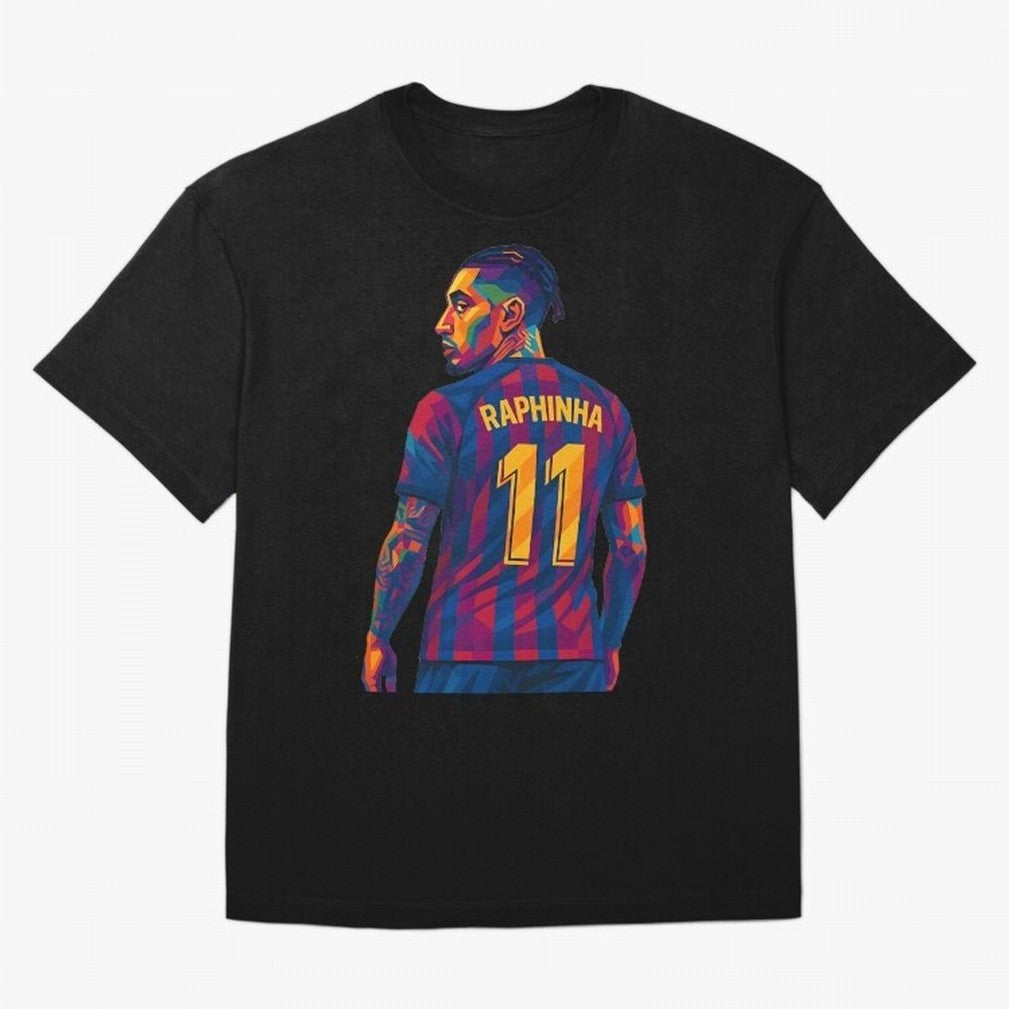 Raphinha Oversized T-Shirt Join the Global Buzz around Match Day Hype around FIFA World Cup 2026 USA Canada Mexico, Mbappe, Brazil, Portugal and Argentina, Fan Favorite Moments, National Team Passion, Big Match Drama and Soccer History; Built for