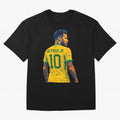 Neymar Jr Oversized T-Shirt Make Your Look Match Global Football Passion for FIFA World Cup 2026 Group Stage, Built around Messi, England, France and Netherlands, Soccer Culture, Superstar Moments, National Team Dreams and Competitive Fire; Ideal