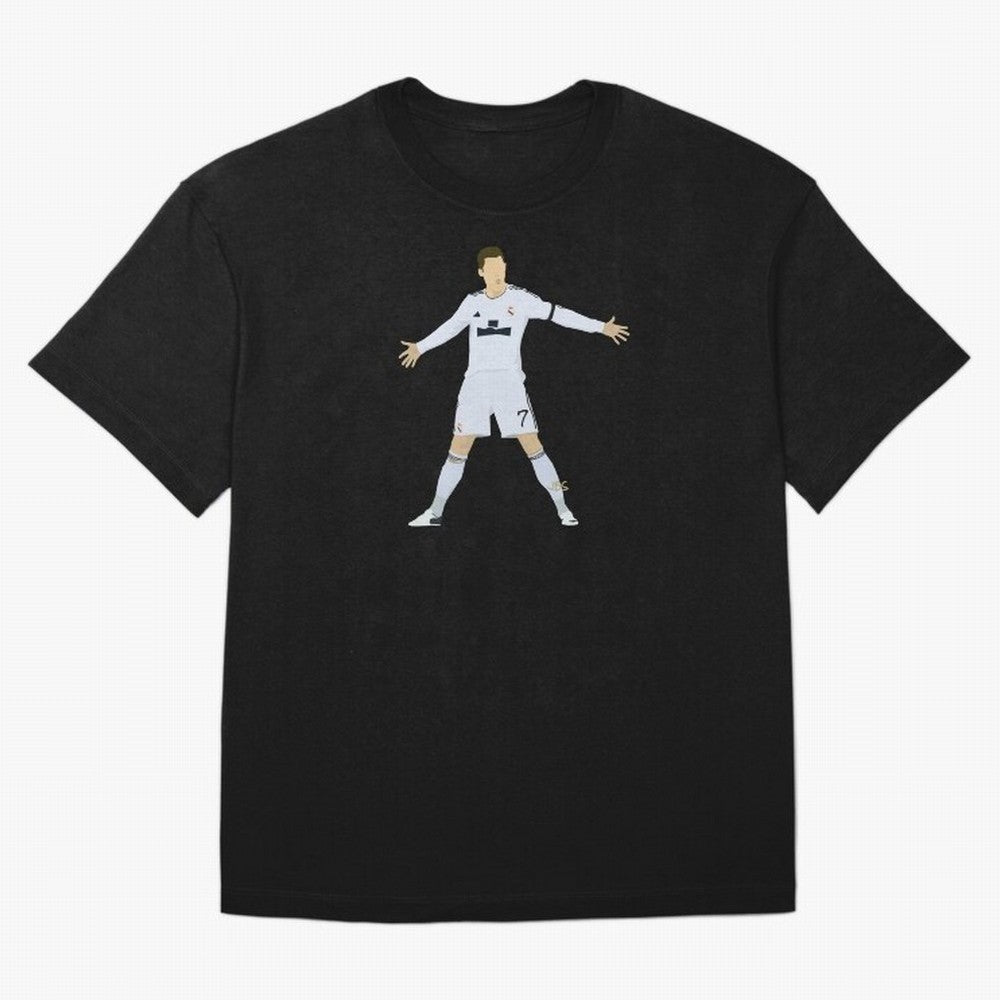 Cristiano Ronaldo celebrates at Real Madrid Oversized T-Shirt Make the Season About the FIFA World Cup 2026 Journey through Cristiano Ronaldo, Haaland and CR7 Highlights, England, France and Netherlands Pride, Fan Favorite Moments, National Team
