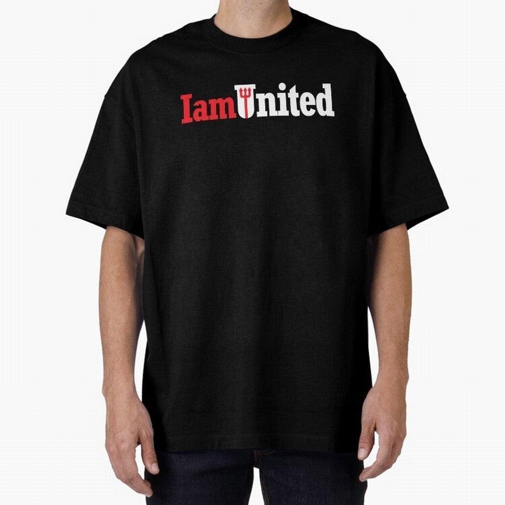 Manchester United I am United Oversized T-Shirt Bring Global Tournament Vibes to FIFA World Cup 2026 Featuring Cristiano Ronaldo, Argentina, France and Brazil Energy, Worldwide Fan Energy, Dramatic Goals, Stadium Lights and Championship