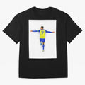 Cristiano Ronaldo Al Nassr Football Oversized T-Shirt Celebrate Global Passion for the FIFA World Cup 2026 Group Stage Journey through CR7 and Messi Highlights, France and Portugal Pride, Supporter Pride, Iconic Celebrations, Legendary Names and