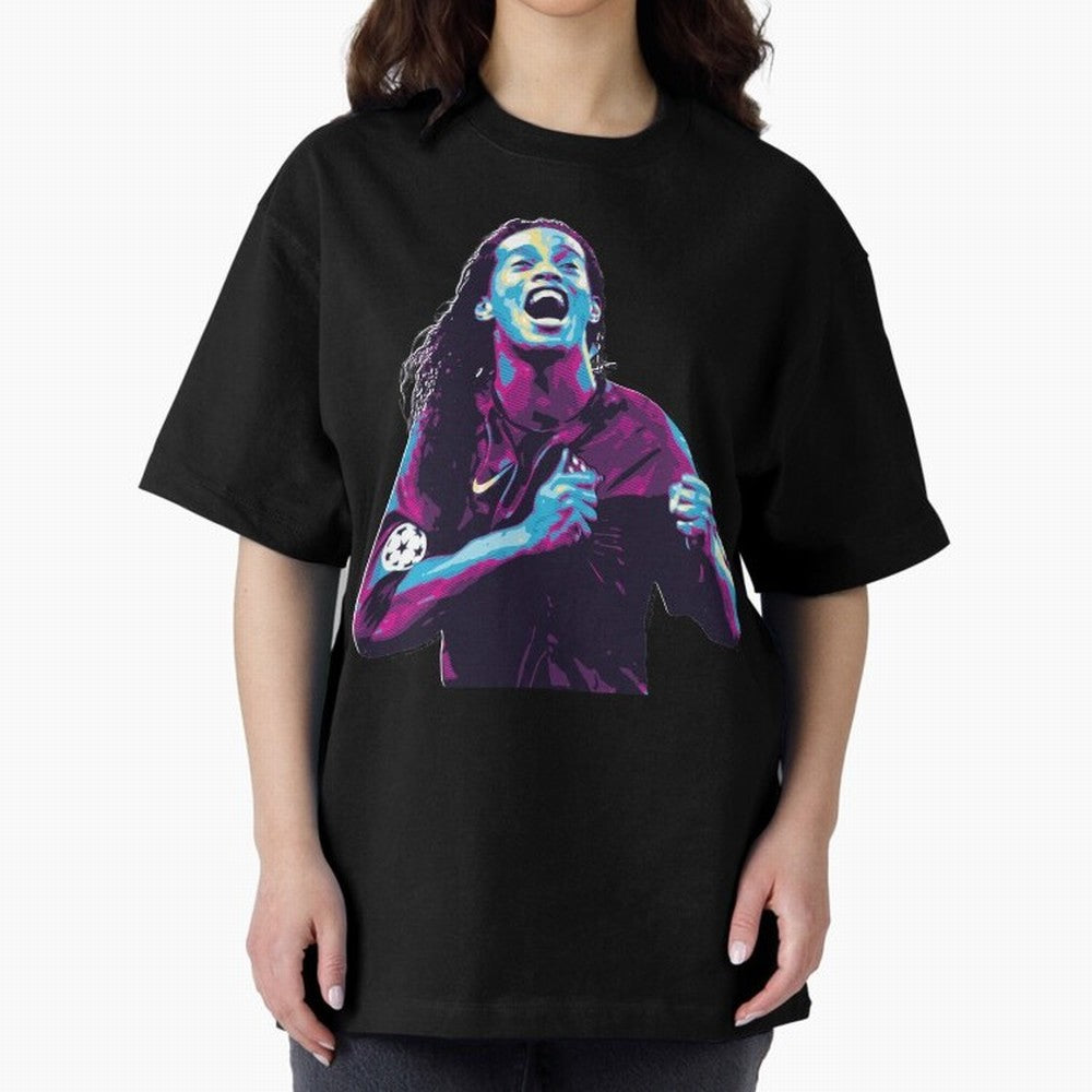 ronaldinho Oversized T-Shirt Make Every Match About the FIFA World Cup 2026 Group Stage Journey through Messi, Neymar and Mbappe Highlights, Argentina and Brazil Pride, Supporter Pride, Iconic Celebrations, Legendary Names and Global Match Day