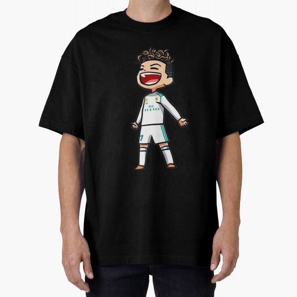 RONALDO Oversized T-Shirt Enjoy the FIFA World Cup 2026 USA Canada Mexico Journey through Cristiano Ronaldo Highlights, England, France and Netherlands Pride, Classic Soccer Heritage, Championship Pressure, Fan Loyalty and International Pride;