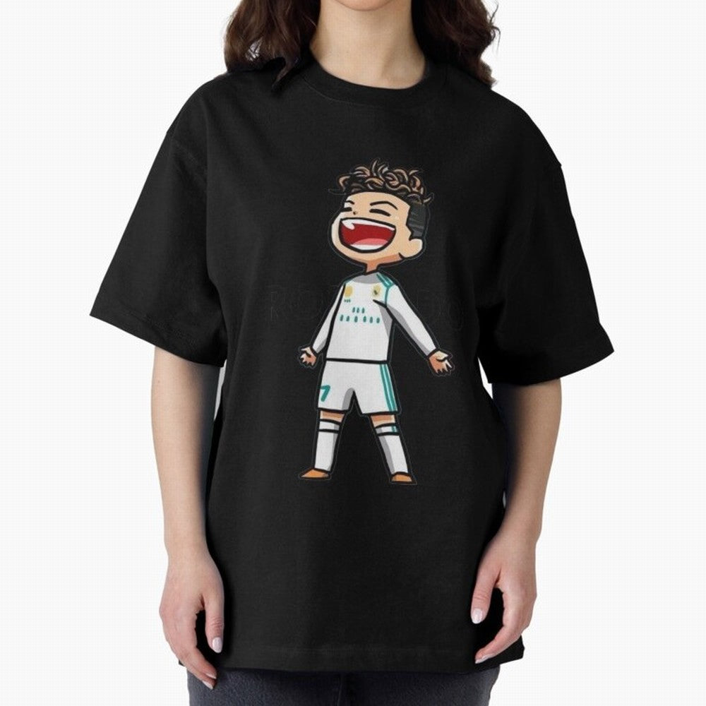 RONALDO Oversized T-Shirt Enjoy the FIFA World Cup 2026 USA Canada Mexico Journey through Cristiano Ronaldo Highlights, England, France and Netherlands Pride, Classic Soccer Heritage, Championship Pressure, Fan Loyalty and International Pride;