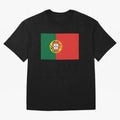 Portugal Flag Oversized T-Shirt Stand with Match Day Hype around FIFA World Cup 2026, Messi and Cristiano Ronaldo, Netherlands, Match Day Excitement, Supporter Culture, Golden Goals and Global Football Passion; Perfect for Supporters Who Want Bold