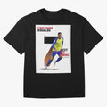 Cristiano Ronaldo (CR7) Oversized T-Shirt Represent FIFA World Cup 2026 Spirit, Highlighting Argentina and Brazil, Messi, CR7 and Mbappe, Vintage Soccer Flavor, Modern Football Stars, National Flags and Final Night Emotion; Made for Die Hard