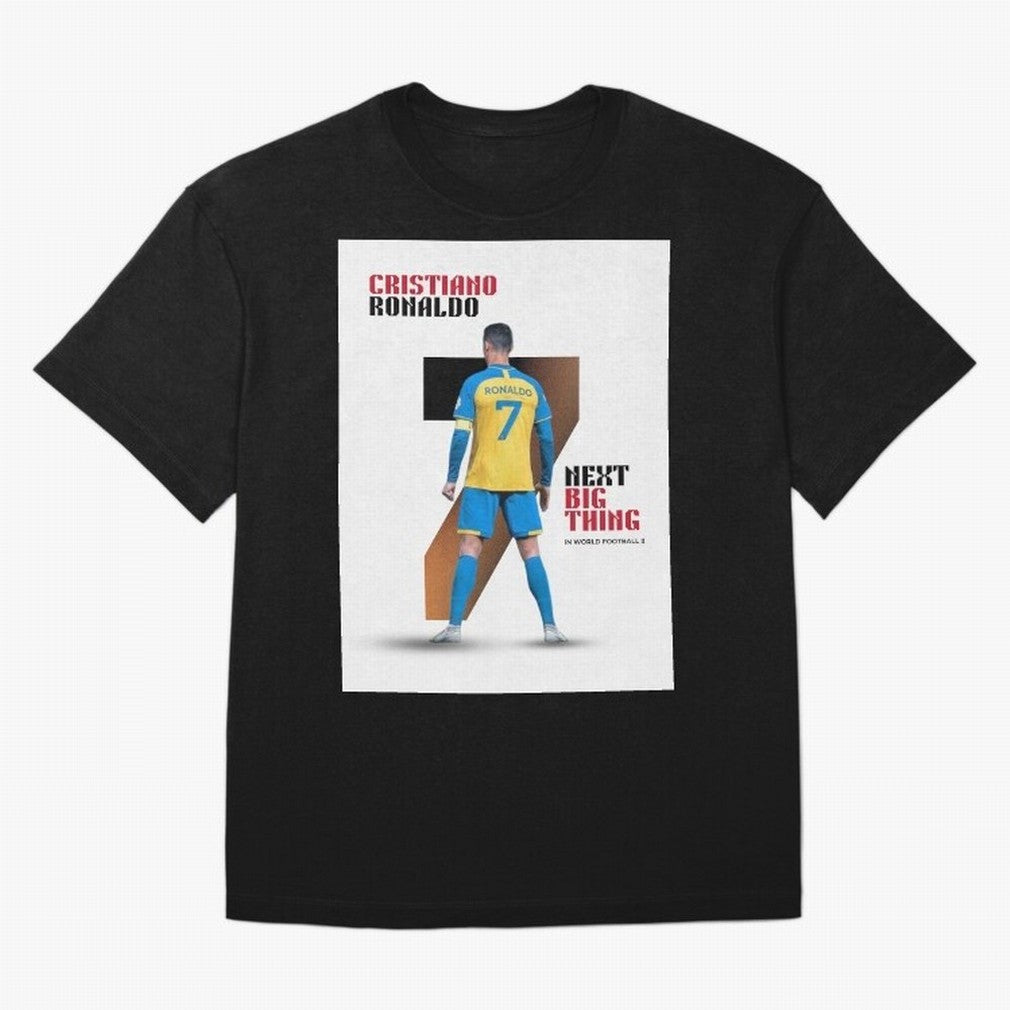 Cristiano Ronaldo Oversized T-Shirt Bring Trophy Dreams to Global Football Passion for FIFA World Cup 2026 Group Stage, Driven by Cristiano Ronaldo, France and Portugal, Soccer Culture, Superstar Moments, National Team Dreams and Competitive Fire;