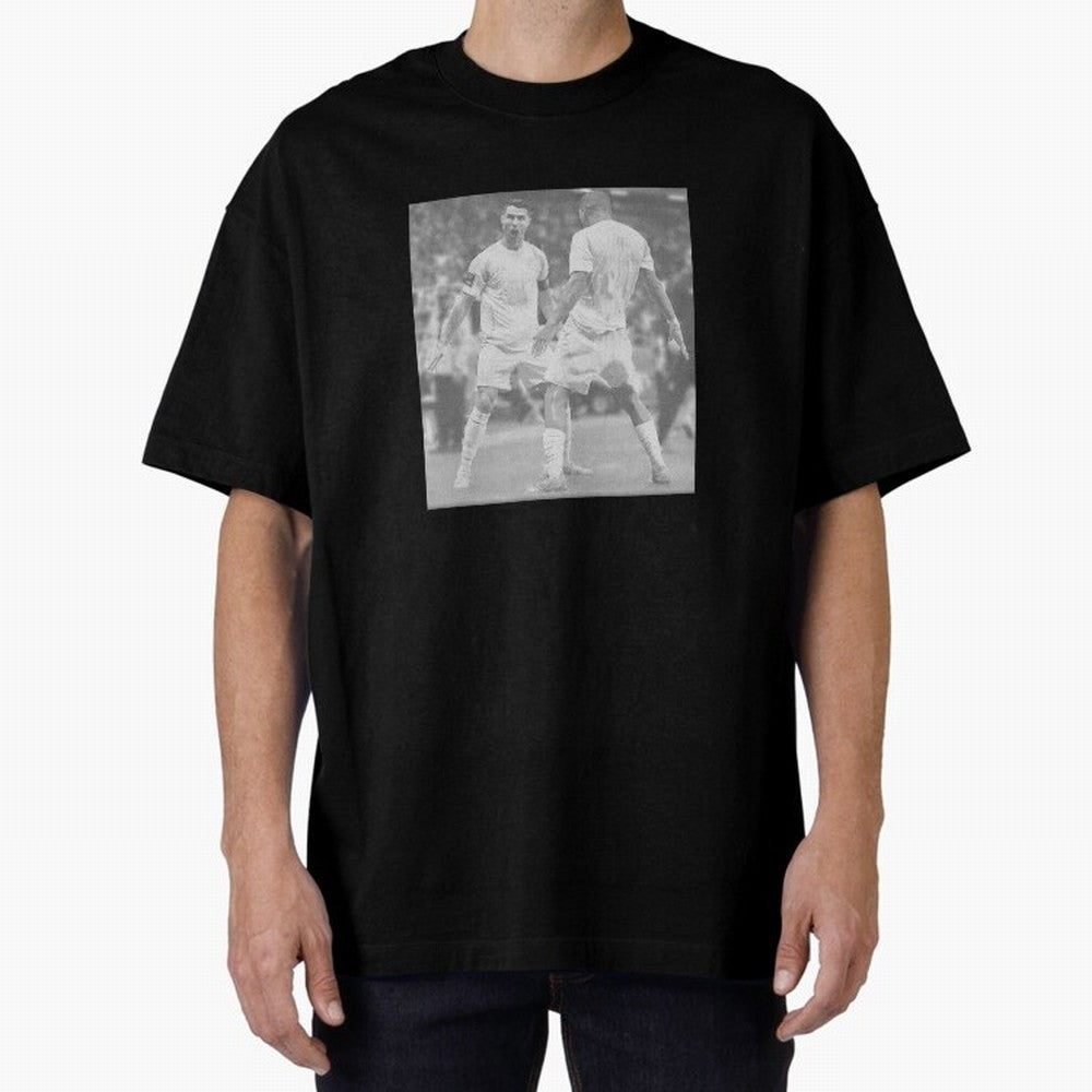 Cristiano Ronaldo Cr7 Oversized T-Shirt Share Match Day Hype around FIFA World Cup 2026 Group Stage, Messi, CR7 and Mbappe, Brazil, Portugal and Argentina, Champion Mindset, Group Stage Buzz, Knockout Tension and Passionate Fan Culture; Perfect for