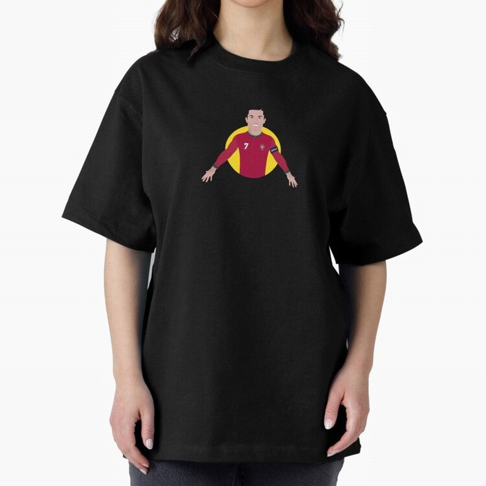 Goat Cr7 Portugal Cristiano Ronaldo Cieszynka siuuuuuuu Oversized T-Shirt Show Your Tournament Heart for the FIFA World Cup 2026 Journey through Cristiano Ronaldo Highlights, Brazil Pride, Stadium Chants, National Pride, Trophy Dreams and