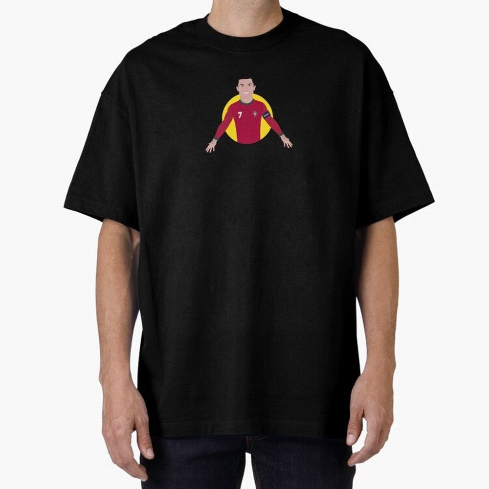 Goat Cr7 Portugal Cristiano Ronaldo Cieszynka siuuuuuuu Oversized T-Shirt Show Your Tournament Heart for the FIFA World Cup 2026 Journey through Cristiano Ronaldo Highlights, Brazil Pride, Stadium Chants, National Pride, Trophy Dreams and