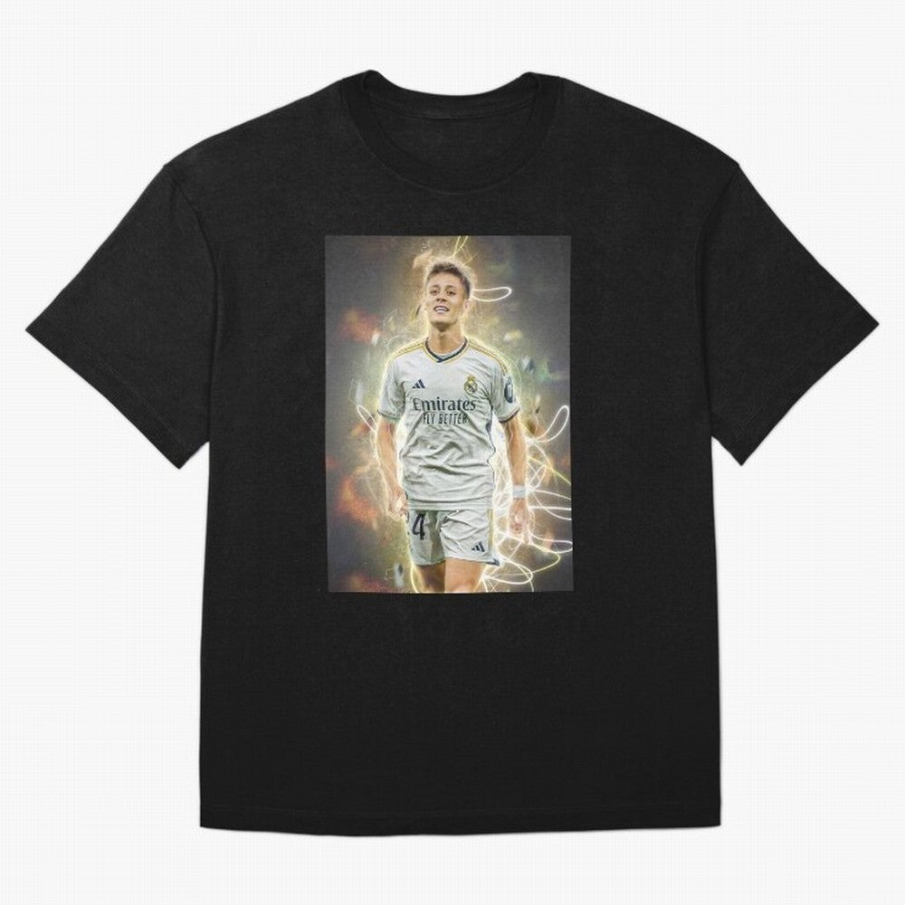 Arda Guler Oversized T-Shirt Keep the Legacy of FIFA World Cup 2026 Highlighting CR7 and Messi, Brazil, Portugal and Argentina Energy, Game Day Rituals, Football Legends, Country Pride and the Road to the Final; Made for Die Hard Supporters, Soccer