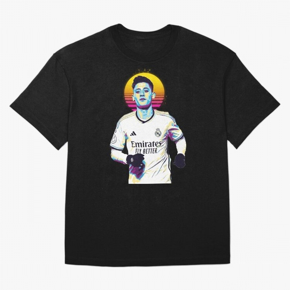 Arda Guler retro 80s Oversized T-Shirt Bring Home the FIFA World Cup 2026 Group Stage Journey through CR7 and Messi Highlights, Argentina, France and Brazil Pride, Worldwide Fan Energy, Dramatic Goals, Stadium Lights and Championship Celebrations;