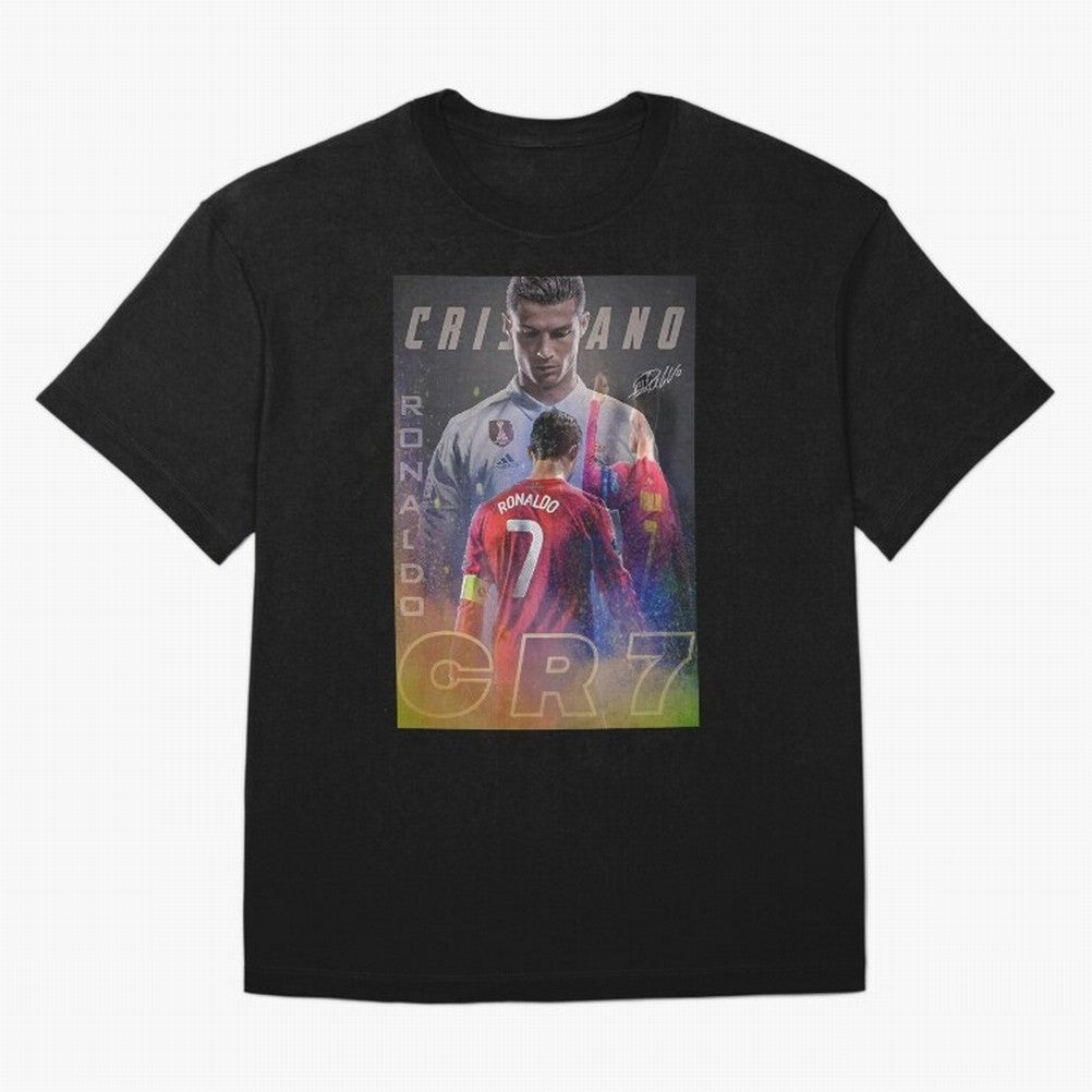 CR7 Oversized T-Shirt Make Game Day About Global Football Passion for FIFA World Cup 2026, Filled with CR7, Argentina and Brazil, Football History, Final Match Energy, Crowd Noise and Once in a Lifetime Moments; Perfect for People Who Love
