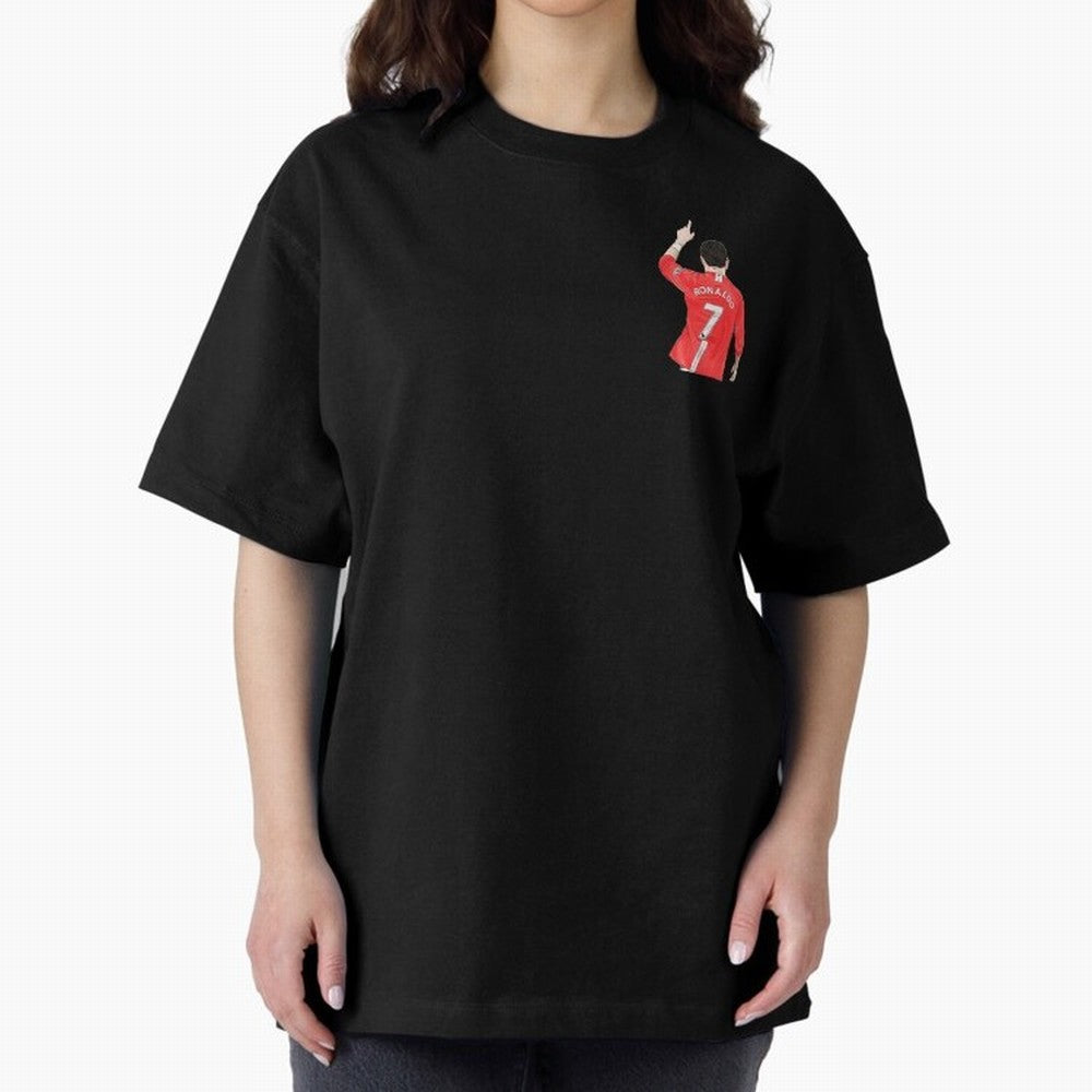 Cristiano Ronaldo CR7 Oversized T-Shirt Remember Iconic Moments from FIFA World Cup 2026 Group Stage for Fans of Messi and Cristiano Ronaldo and Spain, Bringing Football Festival Excitement, Trophy Ambitions, Country Rivalries and Star Player Buzz;