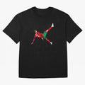 Cristiano Ronaldo 910th Goal Bicycle Kick Tribute Oversized T-Shirt Show Championship Spirit for FIFA World Cup 2026 Featuring Messi and Cristiano Ronaldo, Netherlands Energy, Champion Mindset, Group Stage Buzz, Knockout Tension and Passionate Fan