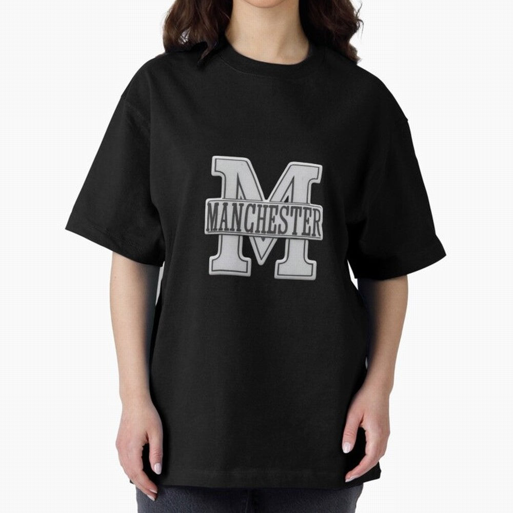 Manchester Oversized T-Shirt Make Every Match About Global Football Passion for FIFA World Cup 2026, Featuring Haaland and Mbappe, Netherlands, Match Day Excitement, Supporter Culture, Golden Goals and Global Football Passion; Ideal for Football