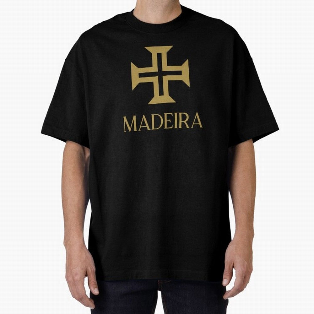 Madeira gold b Oversized T-Shirt Feel the Trophy Chase of Global Football Passion for FIFA World Cup 2026 USA Canada Mexico, with Neymar, Haaland and Cristiano Ronaldo, England and Germany, Champion Mindset, Group Stage Buzz, Knockout Tension and