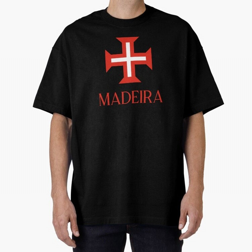 Madeira red Oversized T-Shirt Make the Season About Global Football Passion for FIFA World Cup 2026 USA Canada Mexico, with Haaland, Spain and Netherlands, Game Day Rituals, Football Legends, Country Pride and the Road to the Final; Great for Watch