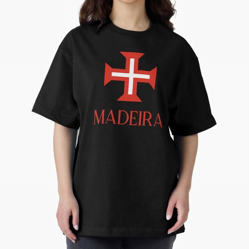 Madeira red Oversized T-Shirt Make the Season About Global Football Passion for FIFA World Cup 2026 USA Canada Mexico, with Haaland, Spain and Netherlands, Game Day Rituals, Football Legends, Country Pride and the Road to the Final; Great for Watch
