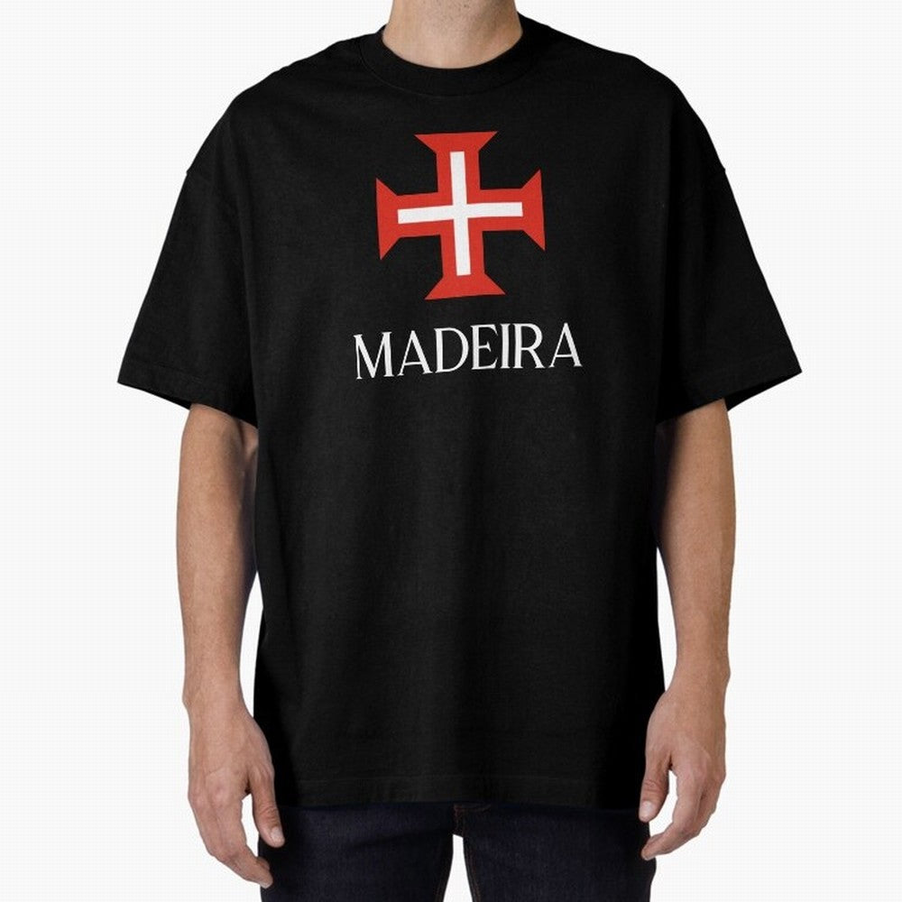 Madeira Oversized T-Shirt Fuel Global Football Passion for FIFA World Cup 2026 Group Stage, Filled with CR7 and Messi, Brazil, Portugal and Argentina, Worldwide Fan Energy, Dramatic Goals, Stadium Lights and Championship Celebrations; Perfect for