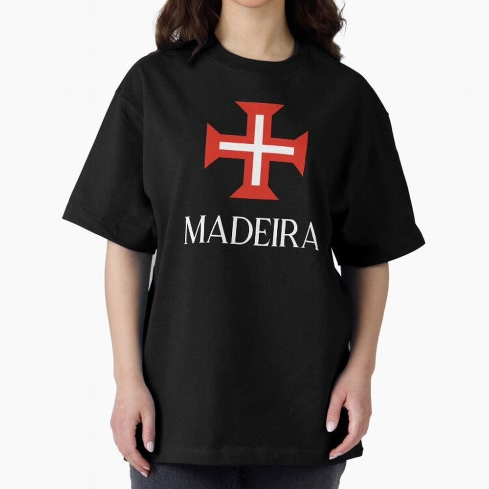 Madeira Oversized T-Shirt Fuel Global Football Passion for FIFA World Cup 2026 Group Stage, Filled with CR7 and Messi, Brazil, Portugal and Argentina, Worldwide Fan Energy, Dramatic Goals, Stadium Lights and Championship Celebrations; Perfect for