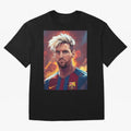 Lionel Messi Oversized T-Shirt Bring International Match Energy to FIFA World Cup 2026 Celebrating CR7, England Energy, Football History, Final Match Energy, Crowd Noise and Once in a Lifetime Moments; Made for Die Hard Supporters, Soccer Lovers,
