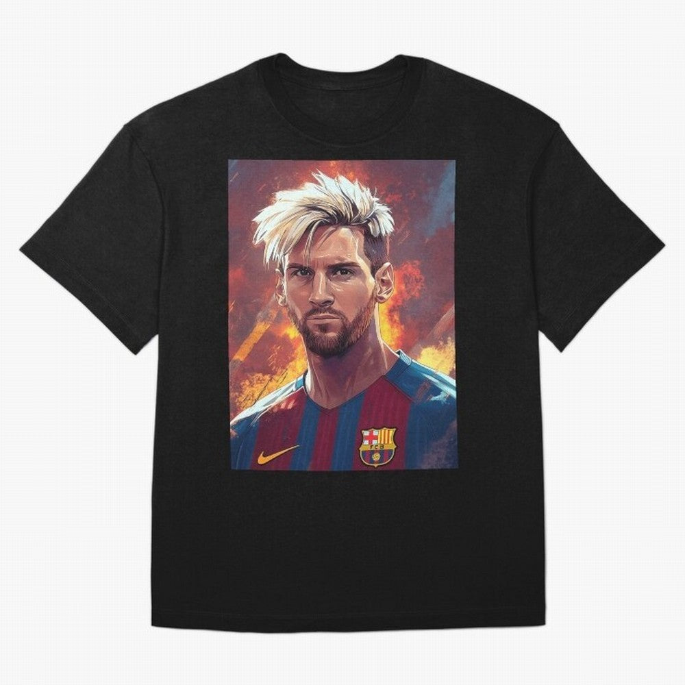 Lionel Messi Oversized T-Shirt Bring International Match Energy to FIFA World Cup 2026 Celebrating CR7, England Energy, Football History, Final Match Energy, Crowd Noise and Once in a Lifetime Moments; Made for Die Hard Supporters, Soccer Lovers,