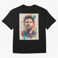 Lionel Messi Oversized T-Shirt Support Your Favorite Stars during Match Day Hype around FIFA World Cup 2026, CR7, France and Portugal, Worldwide Fan Energy, Dramatic Goals, Stadium Lights and Championship Celebrations; Great for Watch Parties,
