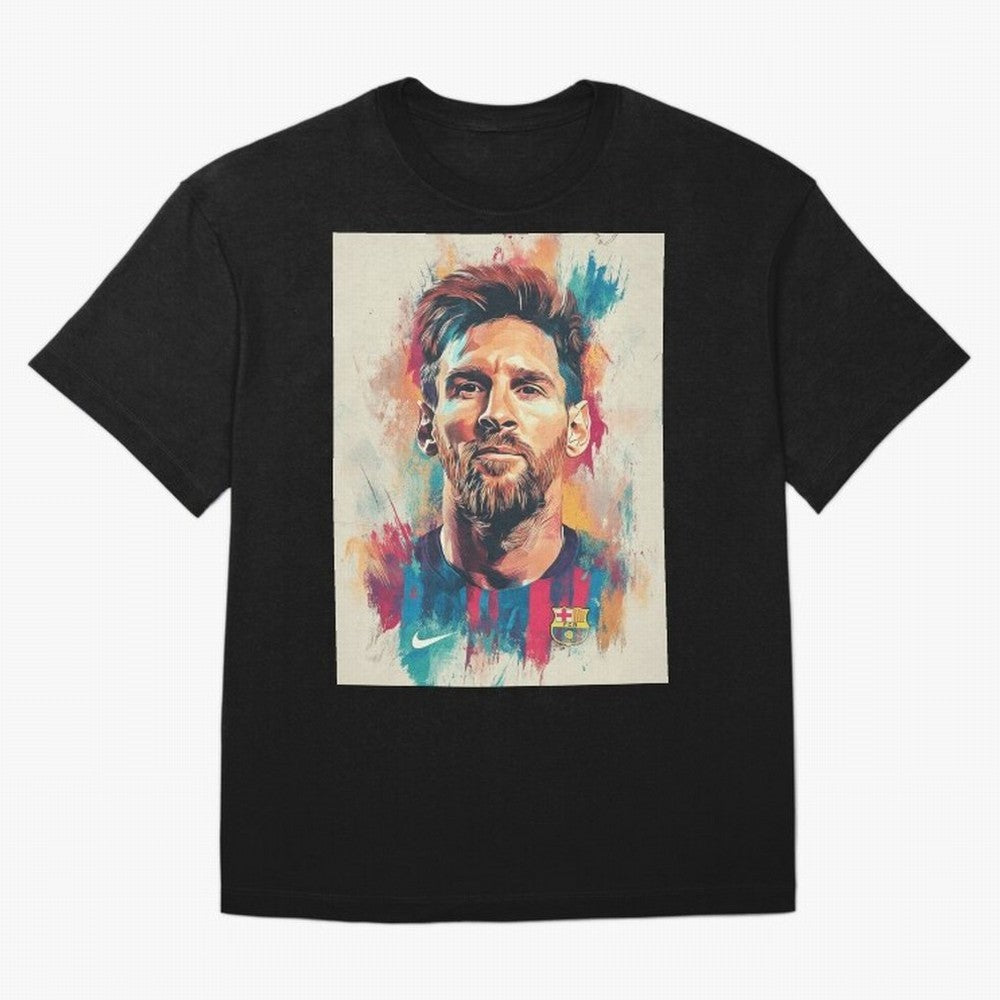 Lionel Messi Oversized T-Shirt Support Your Favorite Stars during Match Day Hype around FIFA World Cup 2026, CR7, France and Portugal, Worldwide Fan Energy, Dramatic Goals, Stadium Lights and Championship Celebrations; Great for Watch Parties,
