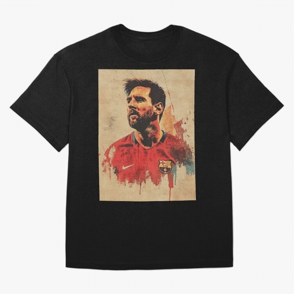 Lionel Messi Oversized T-Shirt Cheer for FIFA World Cup 2026 for Fans of Neymar and Netherlands, Bringing Football Passion, Legendary Performances, Festival Vibes and Supporter Community; Great for Watch Parties, Sports Bars, Family Nights, Fan