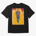 Lionel Messi Oversized T-Shirt Support Your Favorite Stars during FIFA World Cup 2026 Highlighting Cristiano Ronaldo, England, France and Netherlands Energy, Football Passion, Legendary Performances, Festival Vibes and Supporter Community; Made for