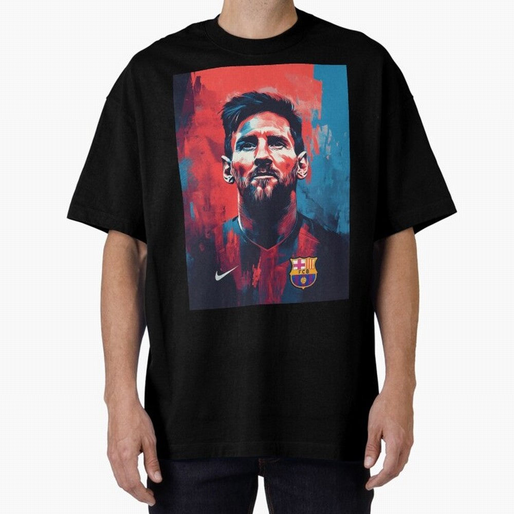 Lionel Messi Oversized T-Shirt Bring a Vintage Feel to the FIFA World Cup 2026 Group Stage Journey through Neymar, Haaland and Cristiano Ronaldo Highlights, England, France and Netherlands Pride, Fan Favorite Moments, National Team Passion, Big