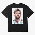 Lionel Messi Oversized T-Shirt Bring Global Tournament Vibes to FIFA World Cup 2026 Group Stage Spirit, Made for Argentina, Messi, Tournament Hype, Historic Matchups, Family Viewing Parties and Global Sports Pride; Made for Die Hard Supporters,