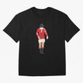 George Best watercolour Manchester United Football Northern Ireland Legend number 7 Man United Red D Oversized T-Shirt Relive the Noise and Pride of the FIFA World Cup 2026 USA Canada Mexico Journey through Neymar Highlights, Spain Pride, Stadium