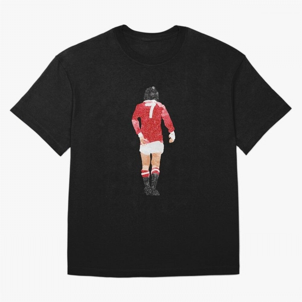 George Best watercolour Manchester United Football Northern Ireland Legend number 7 Man United Red D Oversized T-Shirt Relive the Noise and Pride of the FIFA World Cup 2026 USA Canada Mexico Journey through Neymar Highlights, Spain Pride, Stadium