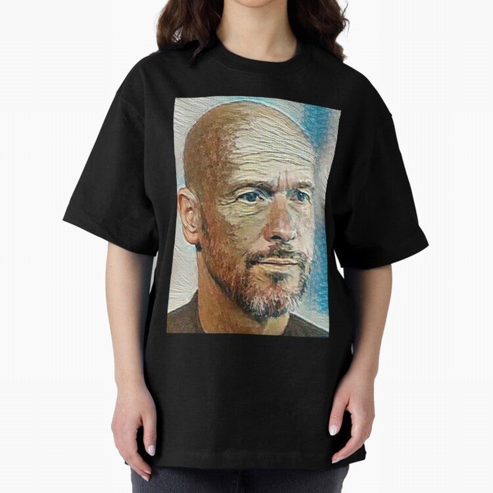 Erik Ten Hag Oversized T-Shirt Carry the Colors and Pride of FIFA World Cup 2026 Group Stage for Fans of CR7 and Netherlands, Bringing Football History, Final Match Energy, Crowd Noise and Once in a Lifetime Moments; Ideal for Fans Who Follow