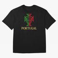 Portugal Tuga Gold Oversized T-Shirt Cheer for FIFA World Cup 2026 USA Canada Mexico Inspired by Messi, CR7 and Mbappe, Brazil, Portugal and Argentina Energy, Football Passion, Legendary Performances, Festival Vibes and Supporter Community; Perfect