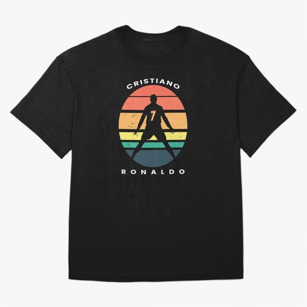 CRISTIANO RONALDO RETRO VINTAGE T-SHIRT Oversized T-Shirt Bring FIFA World Cup 2026 USA Canada Mexico Spirit, Connected to Portugal, Spain and Germany, Messi, CR7 and Mbappe, Goal Celebration Energy, Supporter Heritage, Football Icons and Worldwide