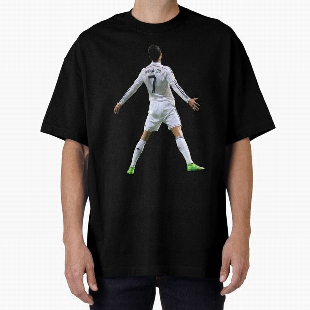 CR7 Oversized T-Shirt Treasure Global Football Passion for FIFA World Cup 2026 USA Canada Mexico, Centered on CR7, Argentina, Goal Celebration Energy, Supporter Heritage, Football Icons and Worldwide Tournament Joy; Made for Collectors Who Enjoy