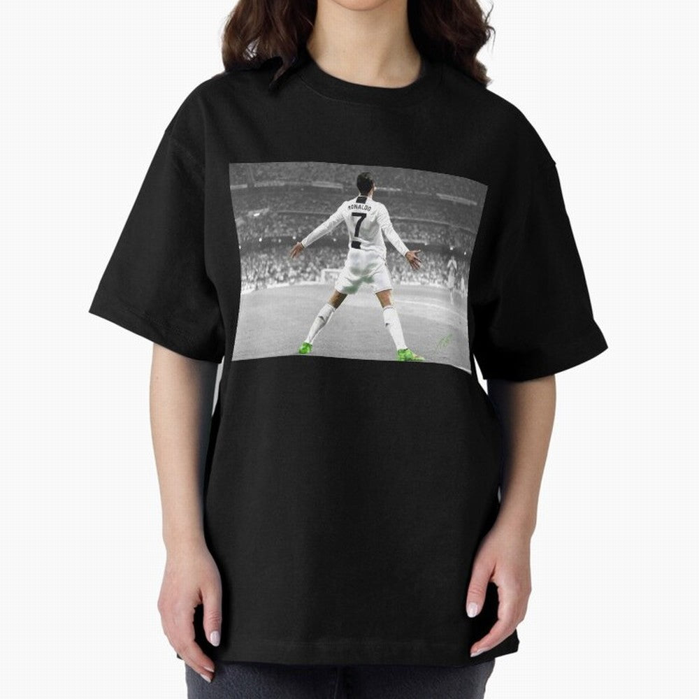 Cristiano Ronaldo Oversized T-Shirt Show Championship Spirit for the FIFA World Cup 2026 USA Canada Mexico Journey through Neymar, Haaland and Cristiano Ronaldo Highlights, Germany Pride, Game Day Rituals, Football Legends, Country Pride and the