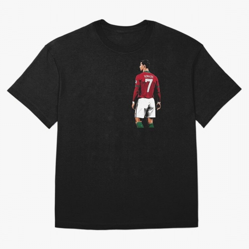 Cristiano Ronaldo inspired design Oversized T-Shirt Carry FIFA World Cup 2026 Group Stage Spirit, Highlighting Portugal, Cristiano Ronaldo, Haaland and CR7, Tournament Hype, Historic Matchups, Family Viewing Parties and Global Sports Pride; Great