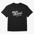 HALA MADRID Oversized T-Shirt Feel the Trophy Chase of Global Football Passion for FIFA World Cup 2026, Filled with Cristiano Ronaldo, Haaland and CR7, Portugal, Vintage Soccer Flavor, Modern Football Stars, National Flags and Final Night Emotion;