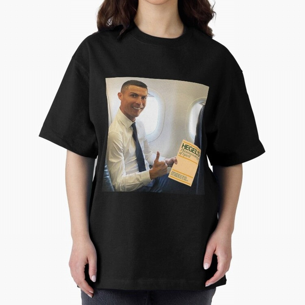 Ronaldo Hegel Oversized T-Shirt Follow Every Goal of the FIFA World Cup 2026 USA Canada Mexico Journey through Mbappe and Neymar Highlights, Argentina, France and Brazil Pride, Championship Spirit, Famous Goals, Roaring Crowds and International