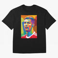 Cristiano Ronaldo Wpap Pop Art Oversized T-Shirt Celebrate the Magic of FIFA World Cup 2026 with Neymar, Portugal, Spain and Germany Energy, Stadium Memories, Football Loyalty, International Chants and Championship Tradition; Built for Supporters