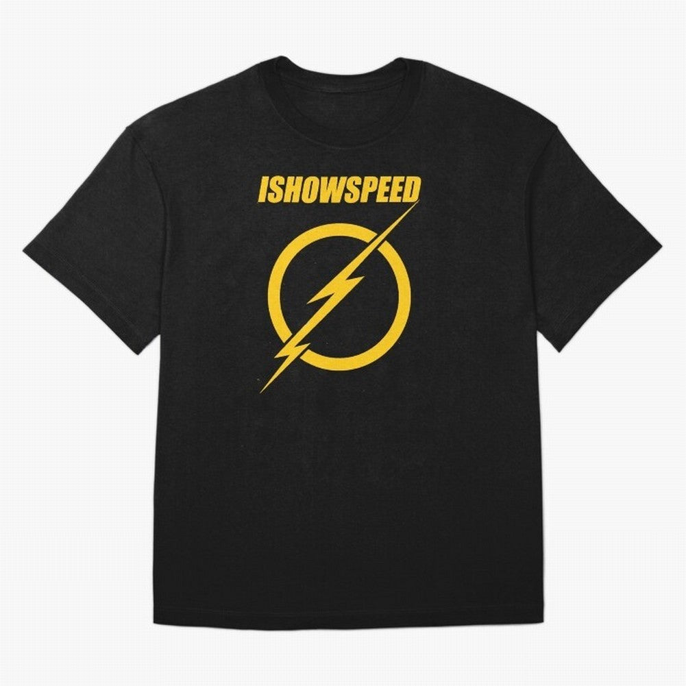 ISHOWSPEED MERCH LOGO Oversized T-Shirt Join the Global Buzz around Global Football Passion for FIFA World Cup 2026 Group Stage, Celebrating Messi, Neymar and Mbappe, England and Germany, Stadium Chants, National Pride, Trophy Dreams and