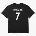 RONALDO NO.7 Oversized T-Shirt Stand Proud for FIFA World Cup 2026 USA Canada Mexico Spirit, Highlighting Argentina and Brazil, Haaland, Stadium Chants, National Pride, Trophy Dreams and Unforgettable Football Memories; Made for Collectors Who