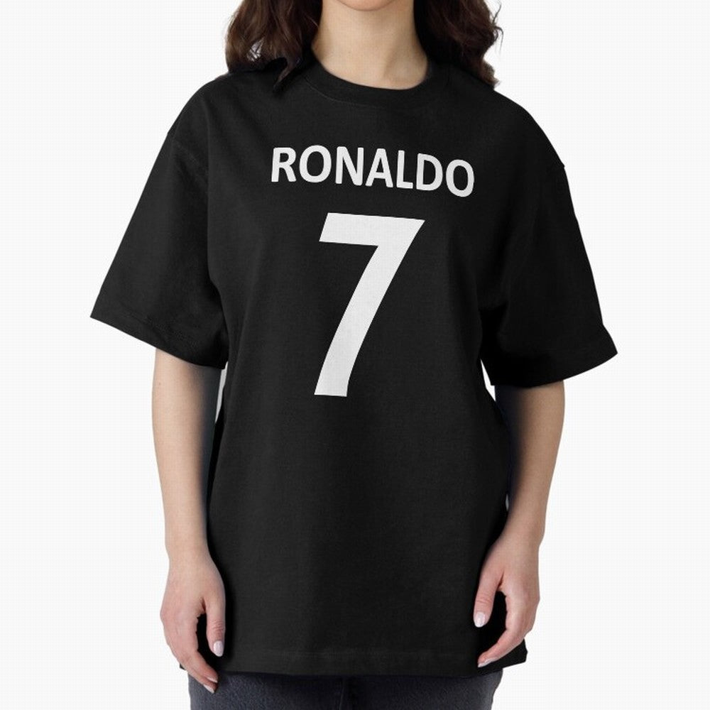 RONALDO NO.7 Oversized T-Shirt Stand Proud for FIFA World Cup 2026 USA Canada Mexico Spirit, Highlighting Argentina and Brazil, Haaland, Stadium Chants, National Pride, Trophy Dreams and Unforgettable Football Memories; Made for Collectors Who